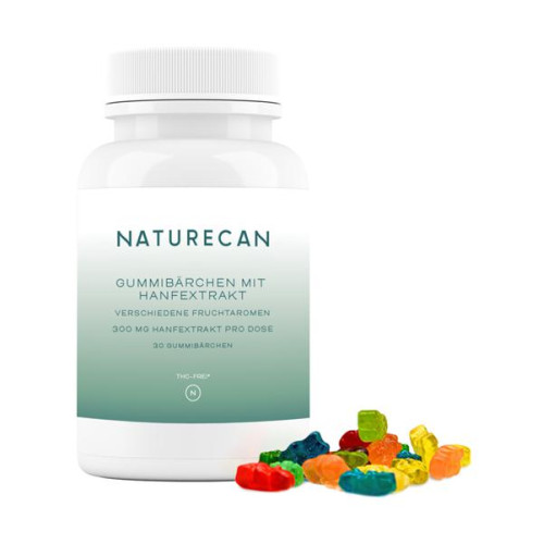 CBD Gummibärchen, 90 Stk., Naturecan