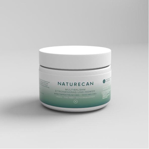 CBD Multi-Balsam - Zitrone und Ingwer, 100 ml, Naturecan