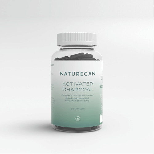 Aktivkohle, 60 Stk., Naturecan