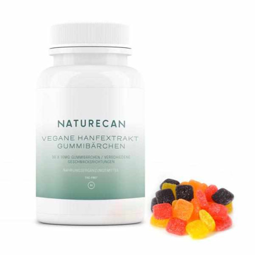 Vegane CBD Fruchtgummis, 120 Stk., Naturecan