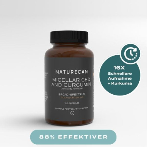 Liquid Gold CBD-Curcuminoid-Kapseln, 90 Stk., Naturecan