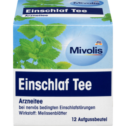 Mivolis Arzneitee, Einschlaf Tee (12 Beutel), 12 BTL, Mivolis