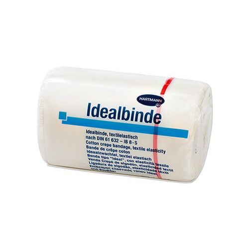 Hartmann Idealbinden ohne Verbandklammer 10 Stück 4 cm x 5 m, 10 Stk., Hartmann