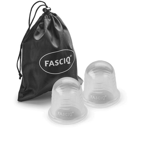 FASCIQ® Silikon Schröpfkopf, Massage cuppingset 2 x Small, 2 Stk., FASCIQ