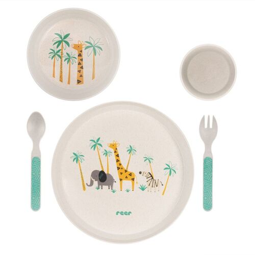 reer Growing Kindergeschirr-Set WildLife, 1 Stk., reer