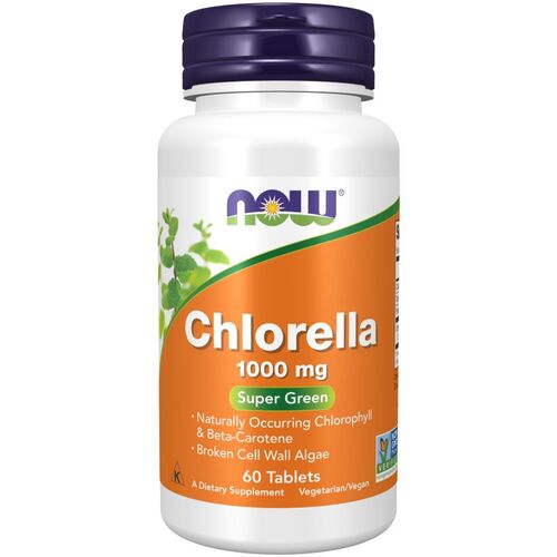 Now Foods Chlorella 60 St, 60 ST, NOW FOODS