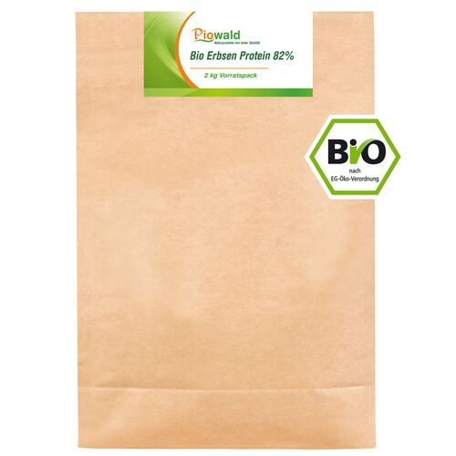 Piowald BIO Erbsenprotein - Isolat, 2 kg, Piowald