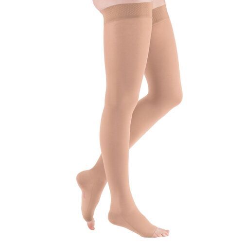 medi mediven comfort CCL2 AG Kompressionsstrümpfe normal ohne Fußspitze, 1 Stk., medi