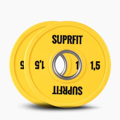 Suprfit Mini Bumper Plates (Paar) 1 St Set, 1 ST, Suprfit