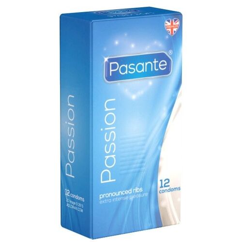 Pasante *Passion* (Ribbed), 12 Stk., Pasante