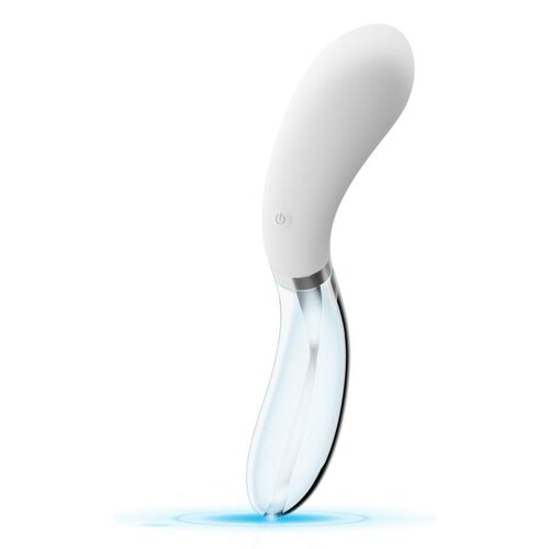 G-Punkt Vibrator „Curve LED Vibrator“ | Glas Vibrator für Temperaturspiele | Liaison, 1 Stk., Liaison