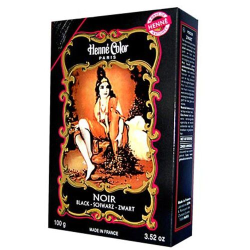 Henna Color 100g Naturhaarfärbemittel Hennè Pulver Pflanzen Haar Farbe Öko NEU Schwarz, 100 g, Hintze Henna