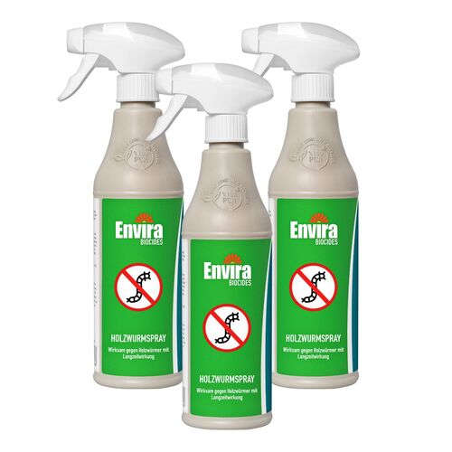 Envira Holzwurmspray im Vorteilspack, 1,5 l, Envira