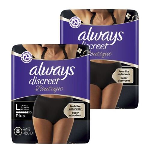 Always Discreet Boutique Höschen, 2x8 Stk., Always