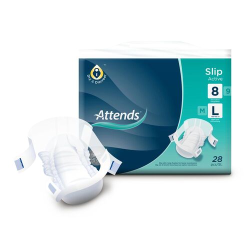 Attends Slip Active 8 Large (4x28 Stk.), 1 Stk., Attends