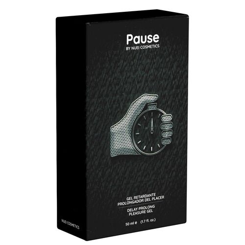 Nuei Cosmetics *Pause* Delay Prolong Pleasure Gel 0,05 l Gleitmittel, 0.05 L, NUEI cosmetics