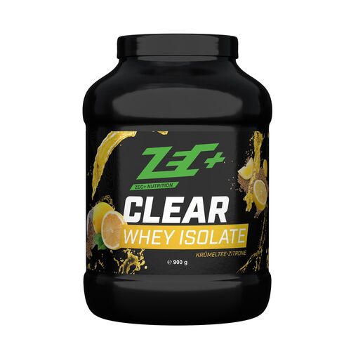 ZEC+ CLEAR WHEY ISOLATE Krümeltee-Zitrone, 900 gr, Zec+ Nutrition