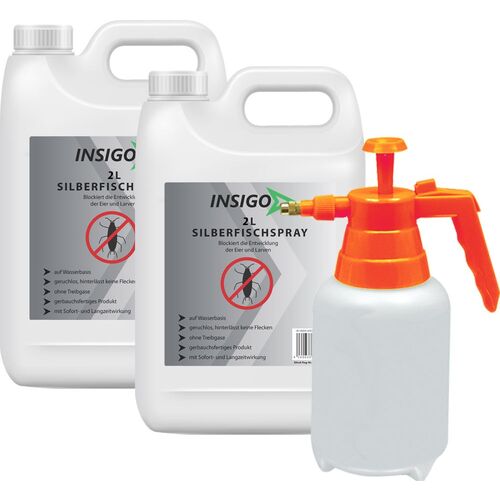 INSIGO Silberfischspray, 4 l, INSIGO