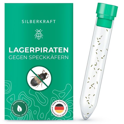 SILBERKRAFT Lagerpirat gegen Speckkäfern, 1 Stk., Silberkraft