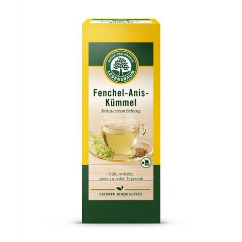 Lebensbaum - Fenchel-Anis-Kümmel-Tee, 50 g, Lebensbaum