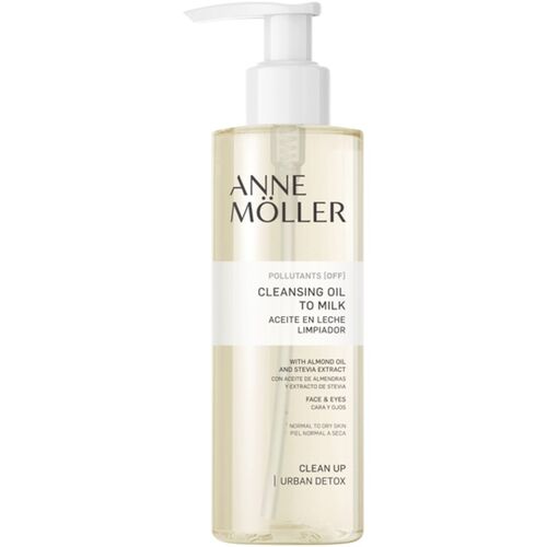 Anne Möller, Clean Up Cleansing Oil To Milk, 200 ml, Anne Möller