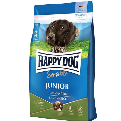 Happy Dog Junior - Lamm & Reis, 4 kg, Happy Dog