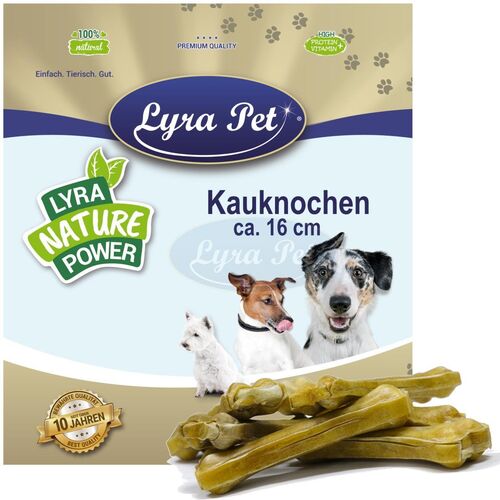 Lyra Pet® Kauknochen ca. 16 cm, 50 Stk., Lyra Pet
