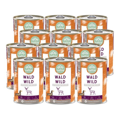 naftie 100% Wald Wild, 12x400 g, naftie