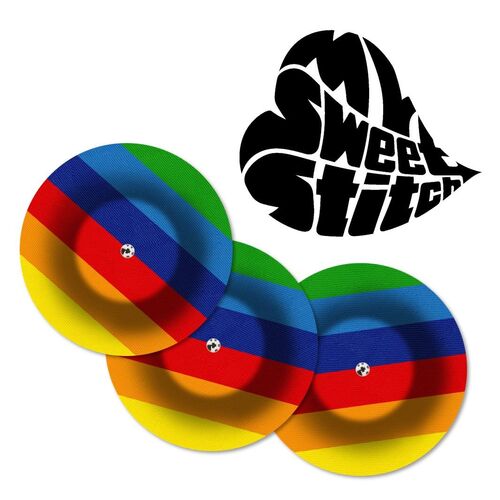 MySweetStitch | Fixierpflaster Freestyle Libre 1 & 2 mit Belüftungsloch, 10 Stk., MySweetStitch