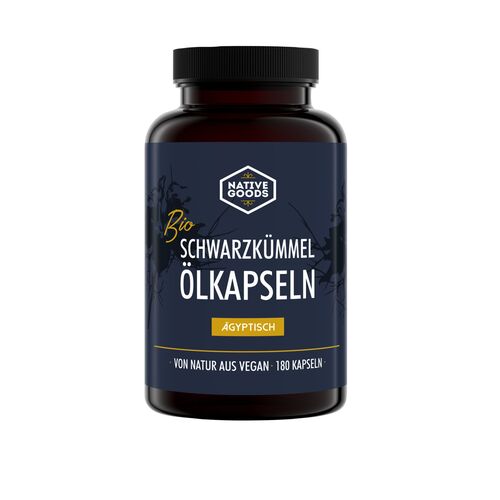 Native Goods Schwarzkümmelöl Kapseln, 108 g, Native Goods