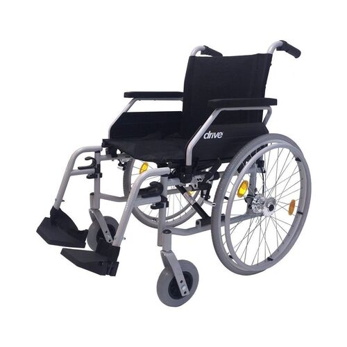 Standard-Stahlrollstuhl Drive Medical Ecotec 2G Sitzbreite 38cm, 1 Stk., Drive