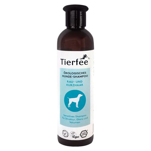 Tierfee Ökologisches Hunde-Shampoo für Rau- und Kurzhaar 250 ml, 250 ML, Tierfee