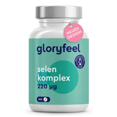 gloryfeel® Selen Komplex Tabletten, 365 Stk., gloryfeel