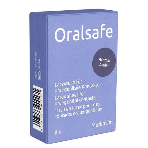 MedIntim *Oral Safe Vanille*, 8 Stk., MEDintim