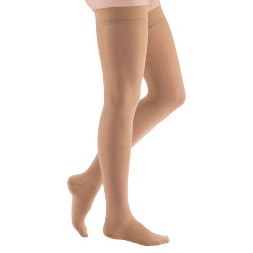 mediven elegance CCL1 AG kurz FBR Schenkelstr&uuml;mpfe, 1 Stk., medi