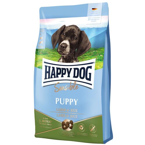 Happy Dog Puppy - Lamm & Reis, 4 kg, Happy Dog
