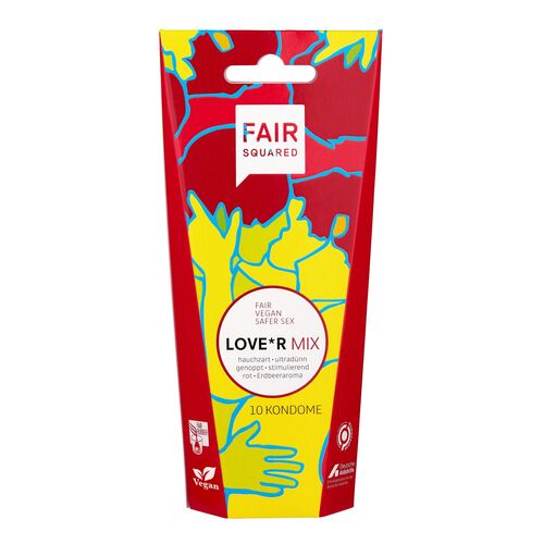 FAIR SQUARED Kondome LOVE*R MIX, 10 Stk., Fair Squared