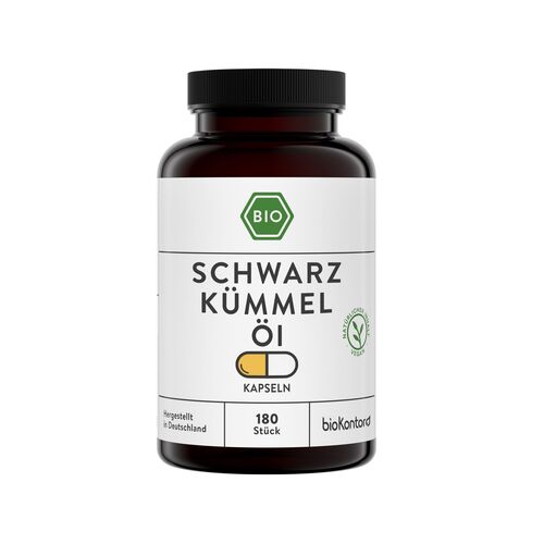 bioKontor Schwarzkümmelöl Kapseln 108 g, 108 G, bioKontor