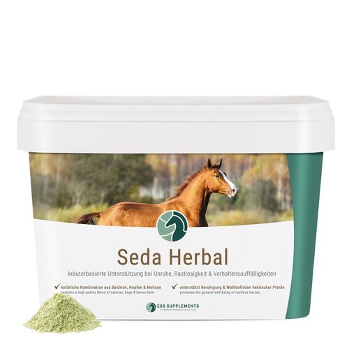ESS Supplements Seda Herbal - bei Unruhe, Rastlosigkeit & Verhaltensauffälligkeiten, 3000 g, ESS Supplements