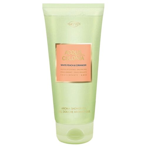 Acqua Colonia 4711 White Peach & Coriander Aroma Shower Gel, 200 ml, ACQUA COLONIA