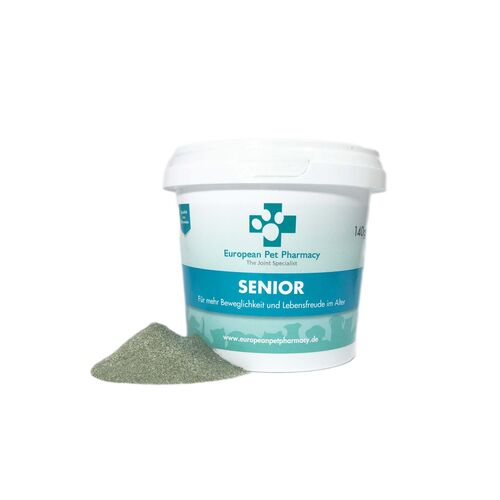 Europeanpetpharmacy’s Senior hochdosiert zur Vorsorge für die Gelenke 140 g Pulver, 140 G, Europeanpetpharmacy