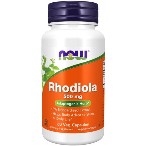 Now Foods Rosenwurz (Rhodiola Rosea), 60 Stk., NOW FOODS