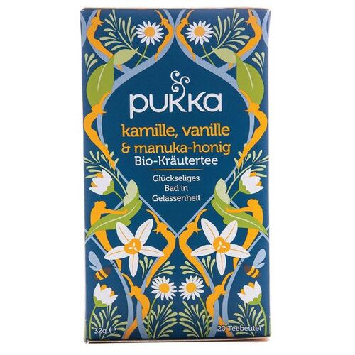 Pukka Manuka Tee - Kamille, Vanille, Manuka Honig, 32 g, Pukka