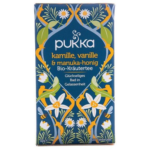 Pukka Manuka Tee - Kamille, Vanille, Honig 32 g, 32 G, Pukka