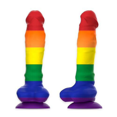 Dildo "Corey Pride" L mit Saugnapf | Ergonomisch | Mythology Fantasy Dildo, 1 Stk., Mythology Fantasy Dildo