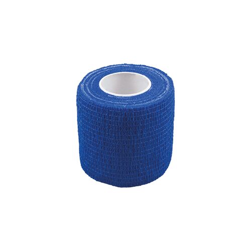 NatuSol Kohäsive Bandage blau / schwarz, 10 cm x 4,5 m (1 Kart. = 18 Stück), 18 Stk., NatuSol