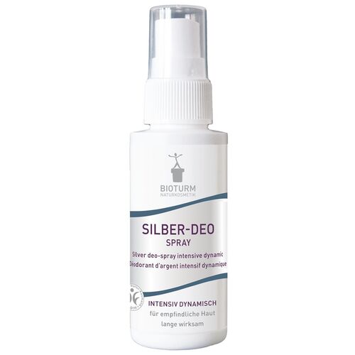 Bioturm Naturkosmetik Silber-Deo Spray intensiv dynamisch 50 ml, 50 ml, BIOTURM