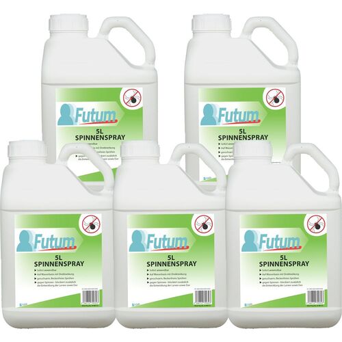 FUTUM Spinnen Spray, 5x5 l, FUTUM