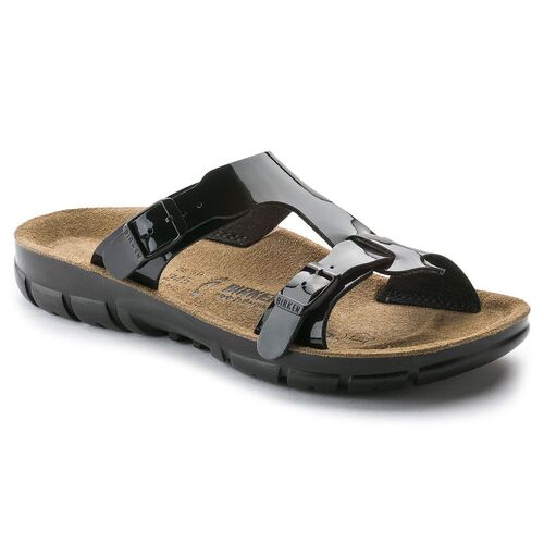 Birkenstock Damen-Pantolette Sofia, BirkoFlor, Weite schmal, Schuhe, 1 Stk., BIRKENSTOCK