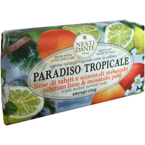 Nesti Dante Firenze, Paradiso Tropicale energihzing Soap Tahitian Lime und Mosambi Pee, 250 g, Nesti Dante Firenze